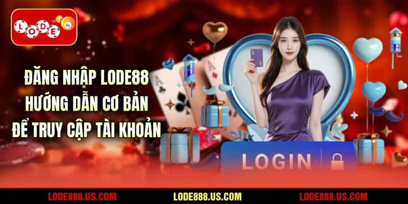 Đăng Nhập LODE88 - Hướng Dẫn Cơ Bản Để Truy Cập Tài Khoản