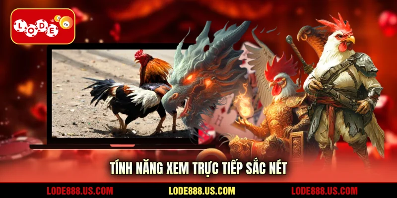 Tính năng xem trực tiếp sắc nét